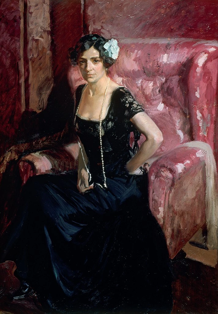 Clotilde in abito da sera - Museo Sorolla, Madrid